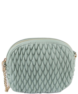 Puffy Quilted Crossbody Bag LP102-Z MINT
